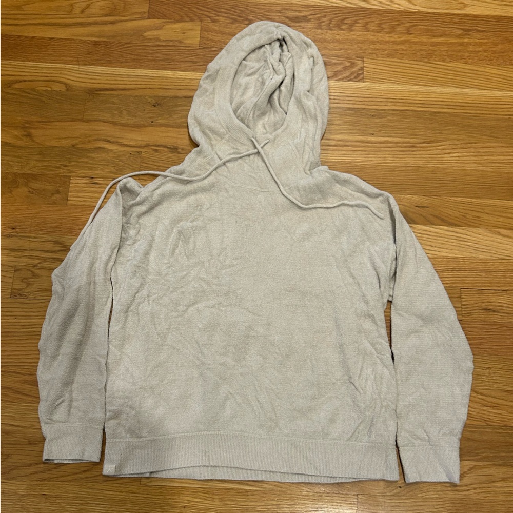 Barefoot Dreams Light Tan Hoodie
